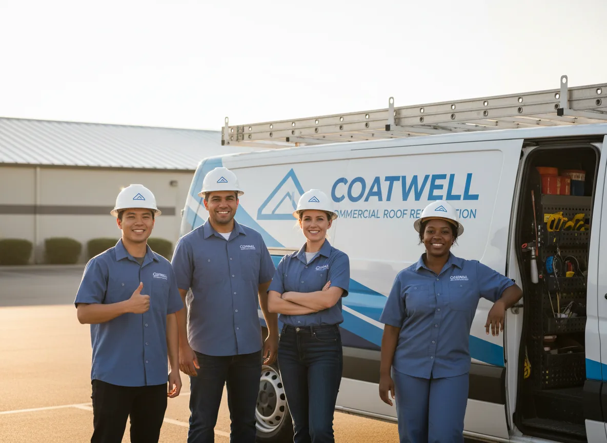 Commercial roof coating company in Home, PA